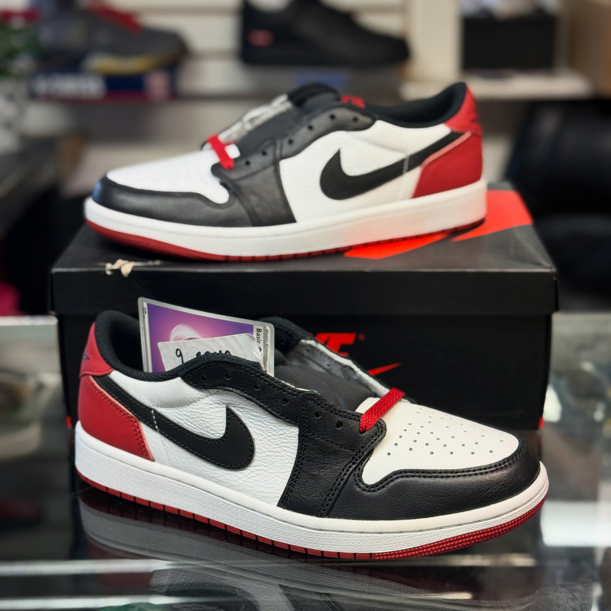 Air Jordan 1 Low “Black Toe” – Harlem's Closet