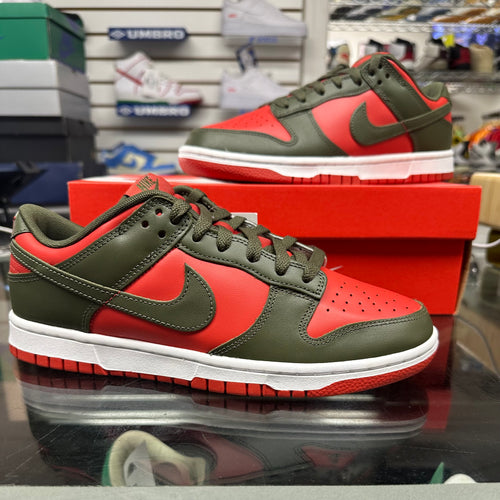 Nike Dunk Low “Mystic Red Cargo Khaki”