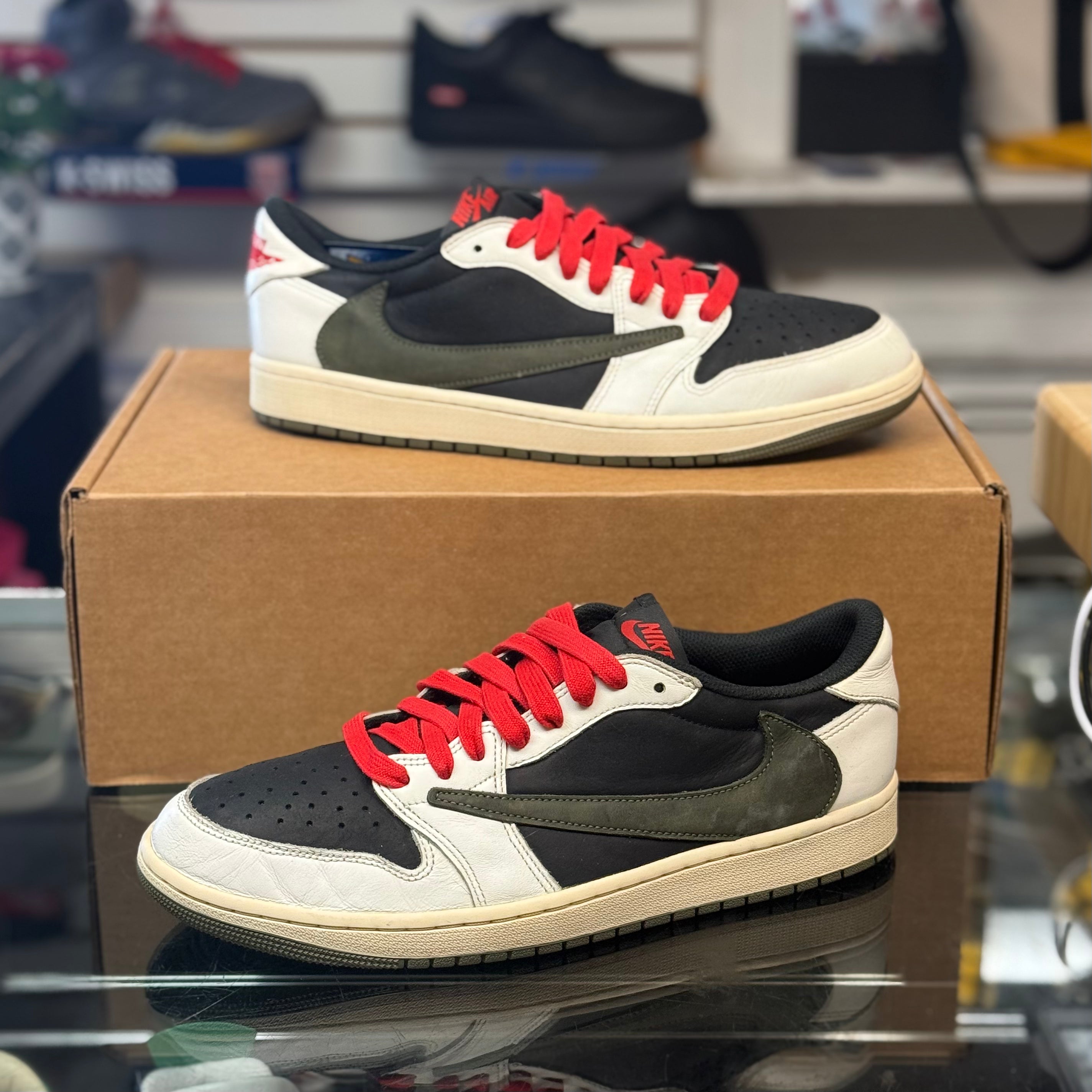 Air Jordan 1 Low x Travis Scott “Olive” – Harlem's Closet